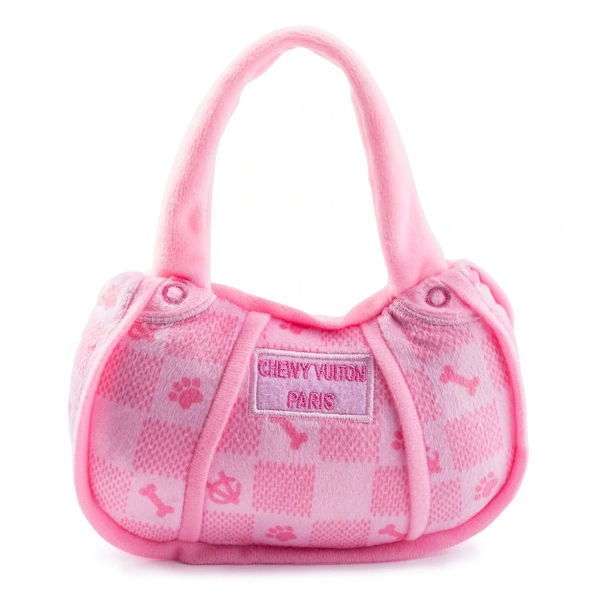 Pink Checker Chewy Vuiton S