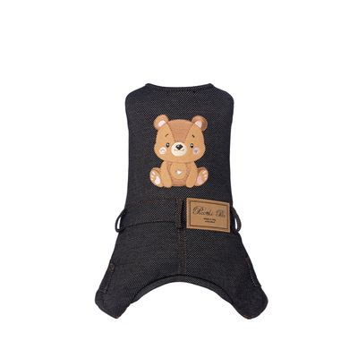 Honey bear jumpsuit black Honey bear jumpsuit black