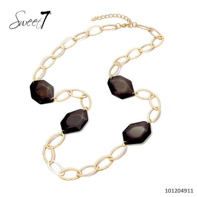 Ketting bruin.