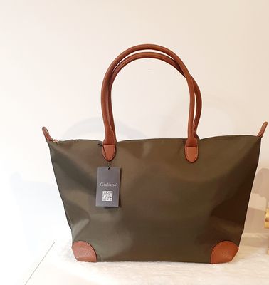 Shopper kaki 