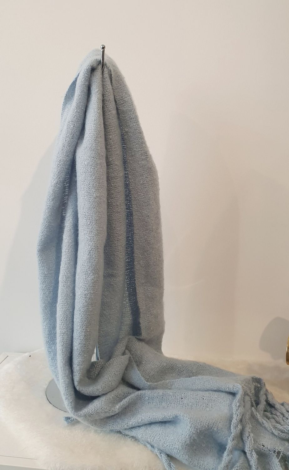 Sjaal blauw