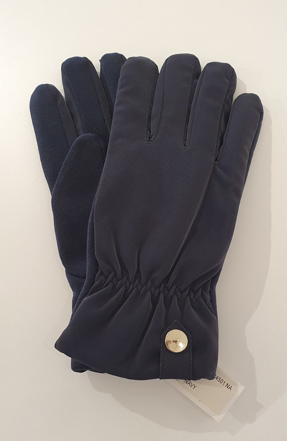 Handschoenen voor mannen blauw 