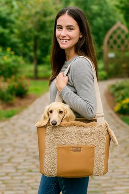 Toto Duo Cognac + Camel 28x16.5x36.🥰