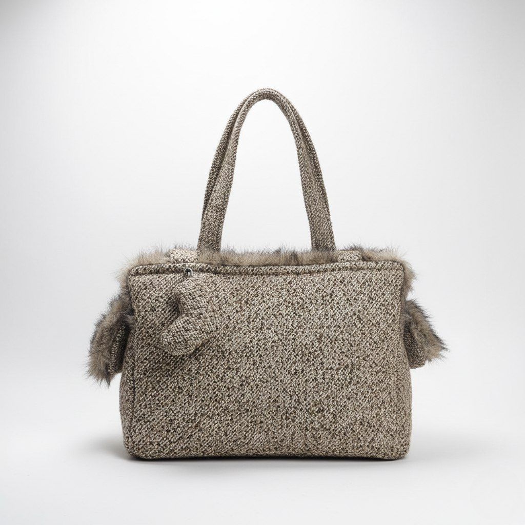 Sissi bag - Ecru Diamond Volpe 40x20x29 Sissi bag - Ecru Diamond Volpe 40x20x29