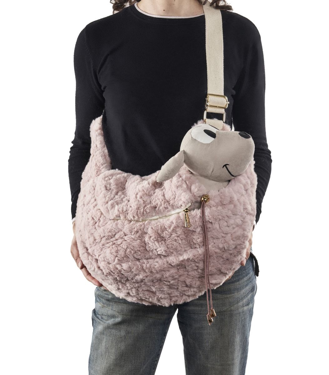 Marsupio Linus - Bear Pink 40x30cm