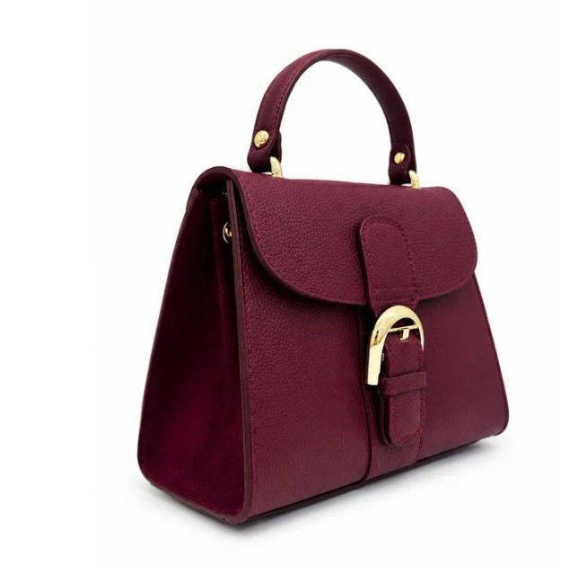 Deley mini Suède bordeaux