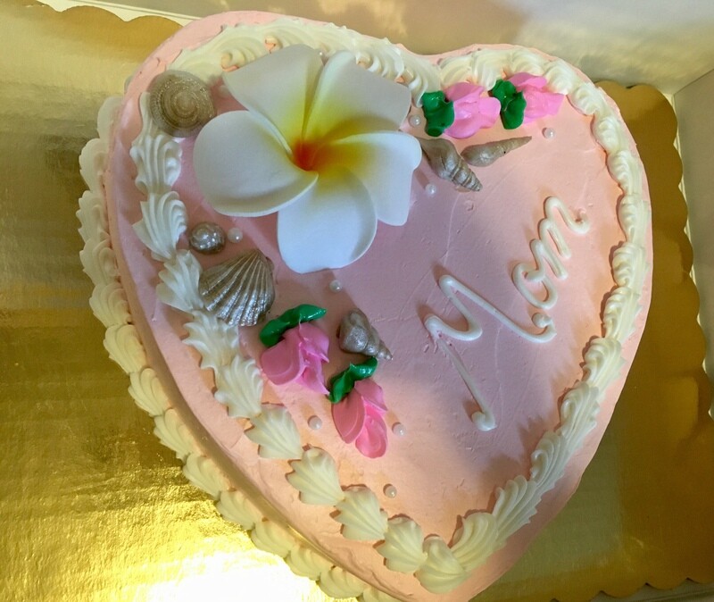 Heart shape Cake