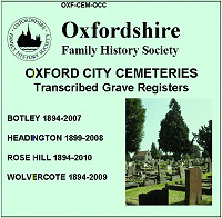 Oxford City Cemetery Grave Registers (download) Oxford City Cemetery Grave Registers (download)