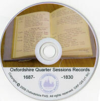 OXFORDSHIRE QUARTER SESSIONS RECORDS 1687 to 1830