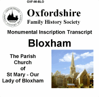 Bloxham, St Mary