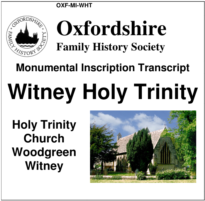 Witney, Holy Trinity (Woodgreen) (by download)