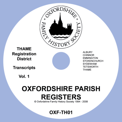 THAME Reg. Dist. 01