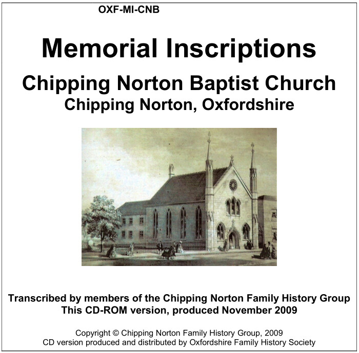 Chipping Norton, Baptist Church (by download)