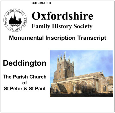 Deddington, St Peter & St Paul (by download)