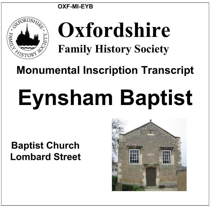 Eynsham, Baptist Church (by download)