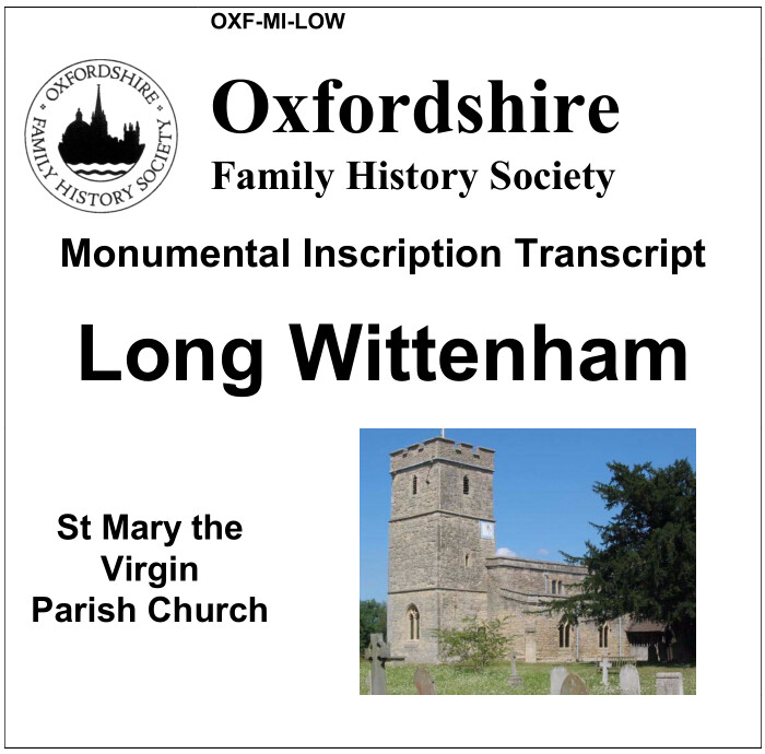 Long Wittenham, St Mary the Virgin (by download)
