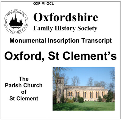 Oxford, St Clement (by download)
