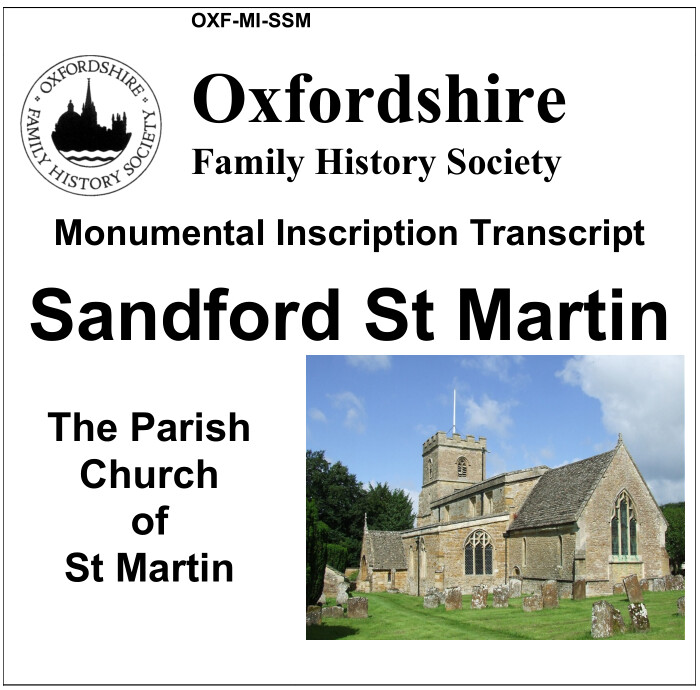 Sandford, St Martin (by download)
