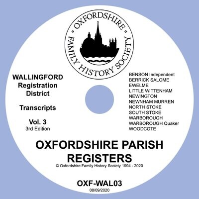 Wallingford Registration District Vol 3 (download)