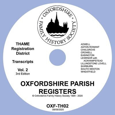 Thame Registration District Vol 2 (download)