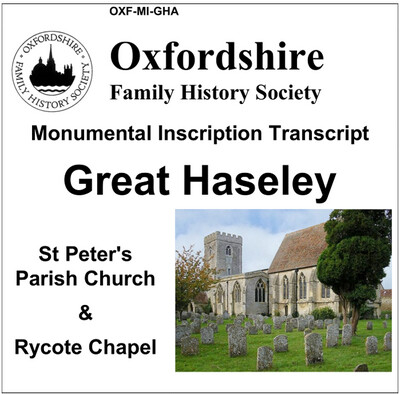 Great Haseley, St Peter & Rycote Chapel (by download)