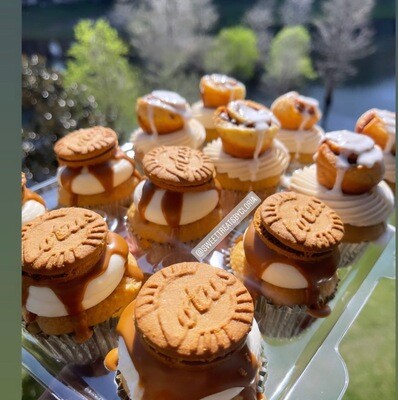 Cookie butter cupcakes