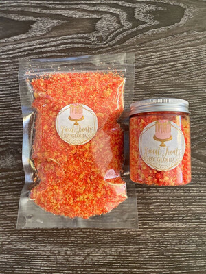 Strawberry shortcake dessert crumbs