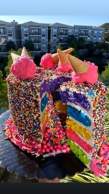 Rainbow Cake Recipe