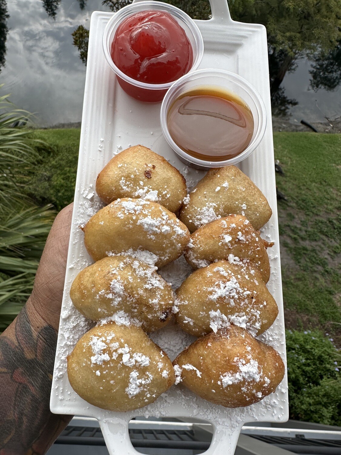 Deep Fried oatmeal crème pie bite recipe