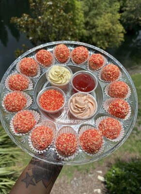 Strawberry shortcake truffles recipe