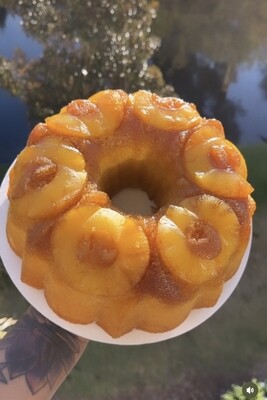 Pineapple upside down cake recipe