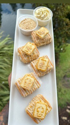 Banana cheesecake bites recipe