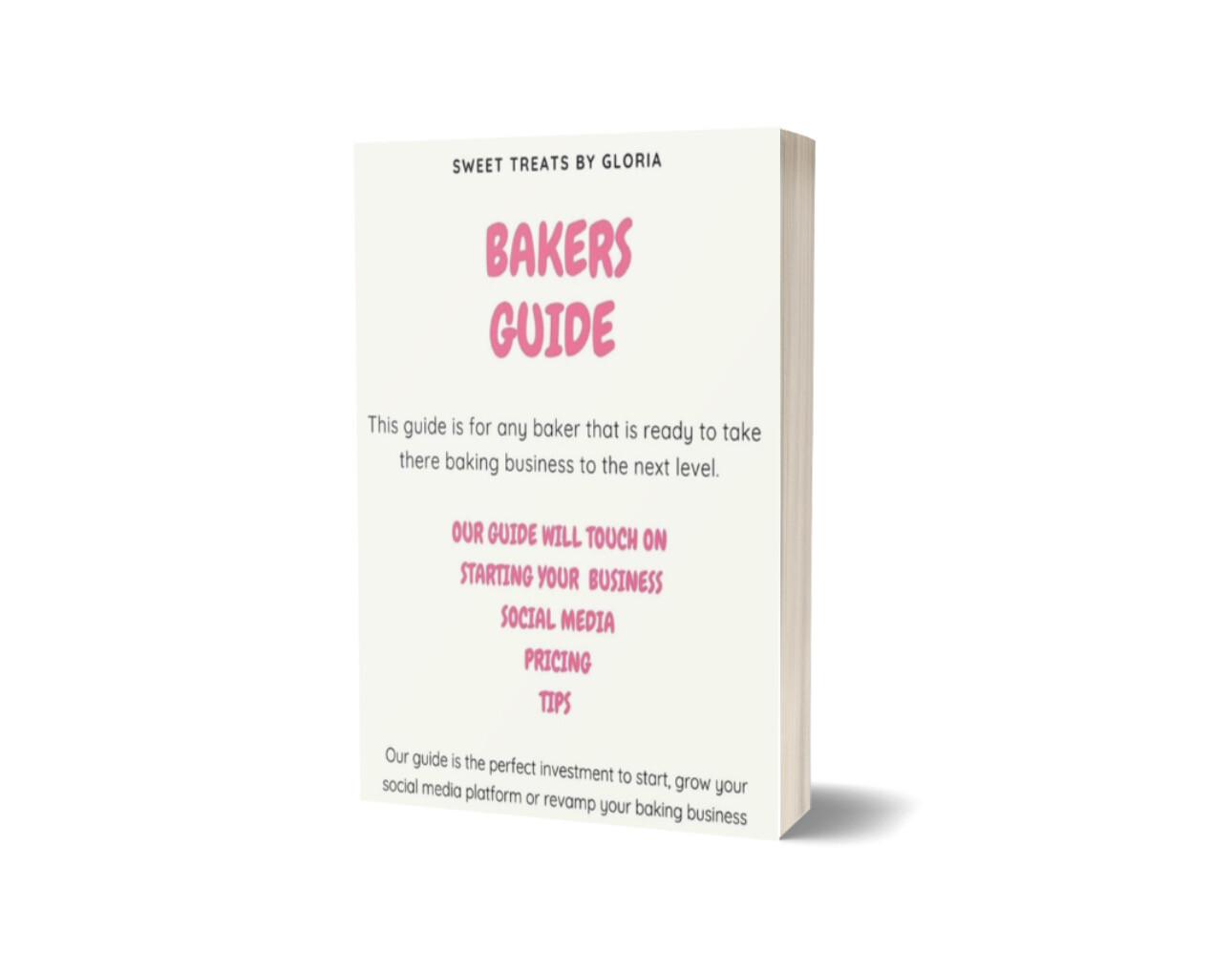 Sweet Treats By Gloria Bakers Guide