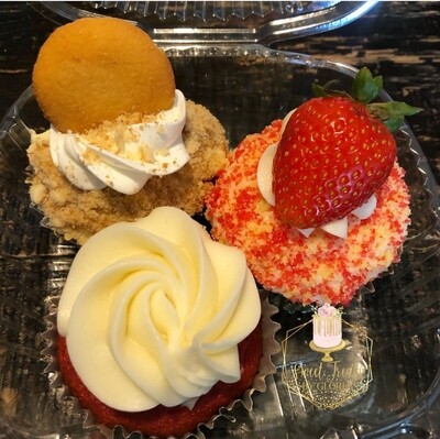 Trio cupcake recipe