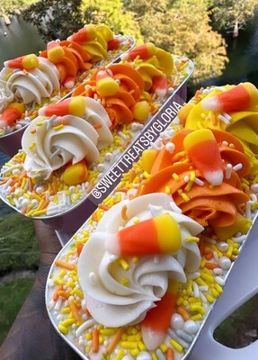 Candy corn tin cake recipe