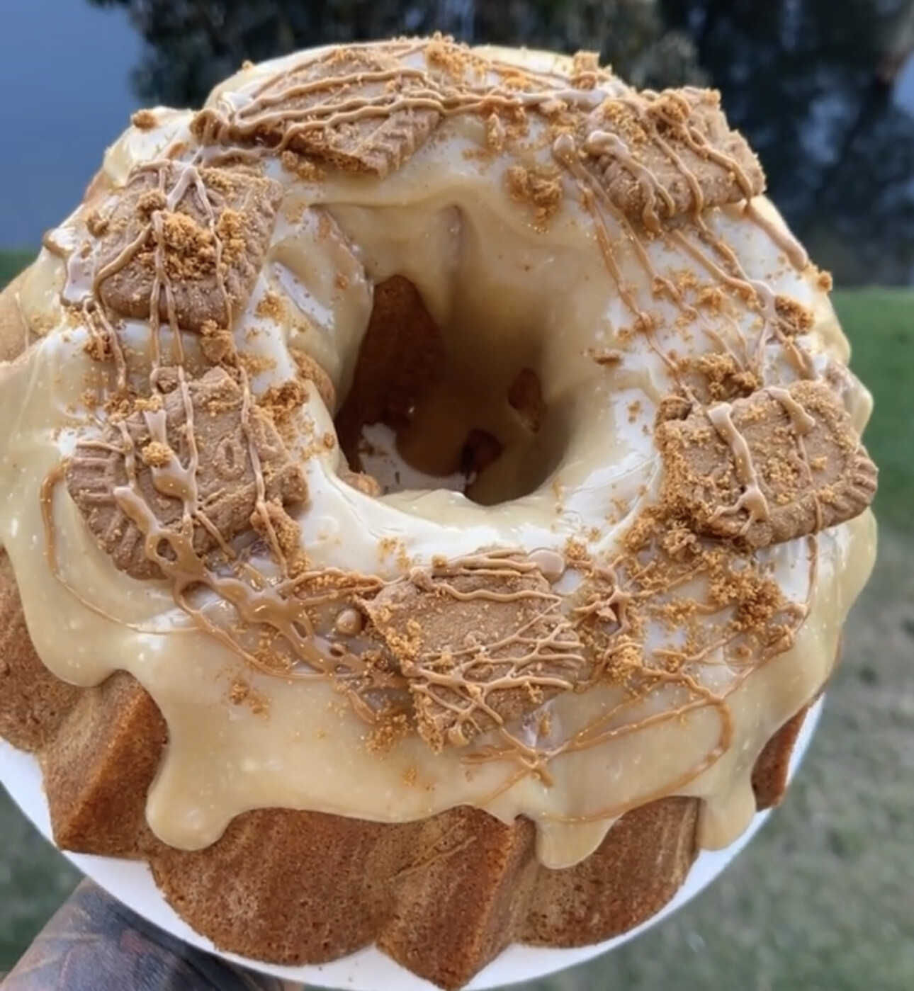 Cookie butter, poundcake recipe