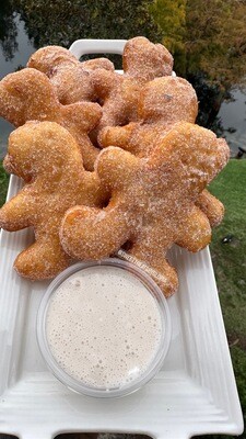Cinnamon sugar gingerbread doughnut recipe