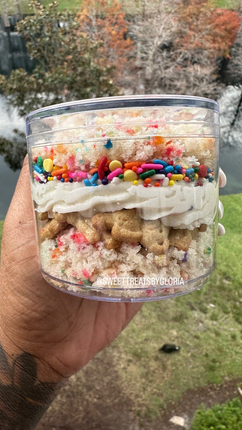 Dunkaroo cake jar recipe