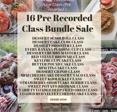16 Pre Recorded Class Bundle