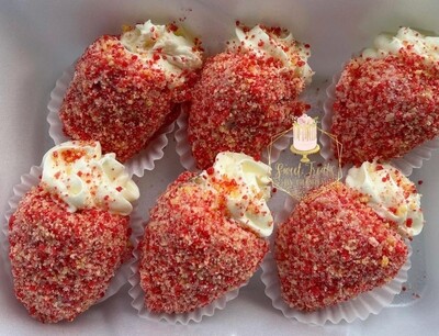 Strawberry shortcake cheesecake strawberries recipe
