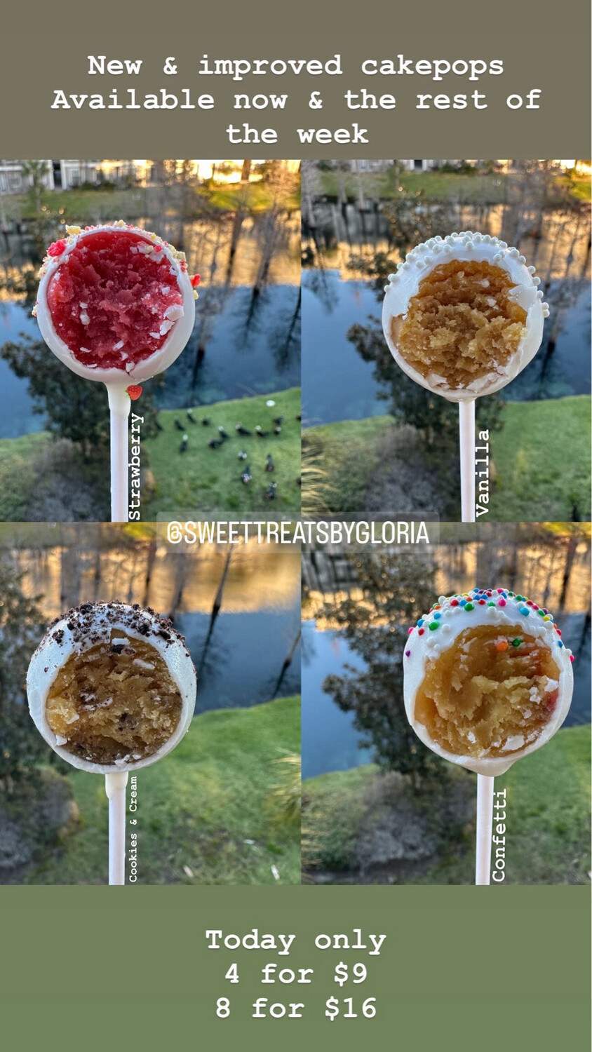 Cake pop class pre recorded