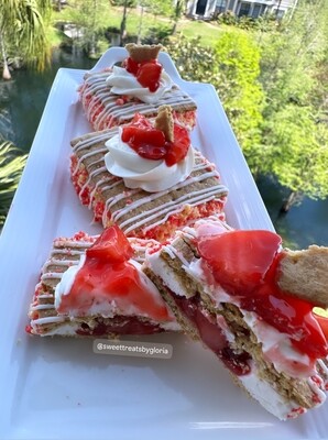 Strawberry cheesecake sandwich recipe