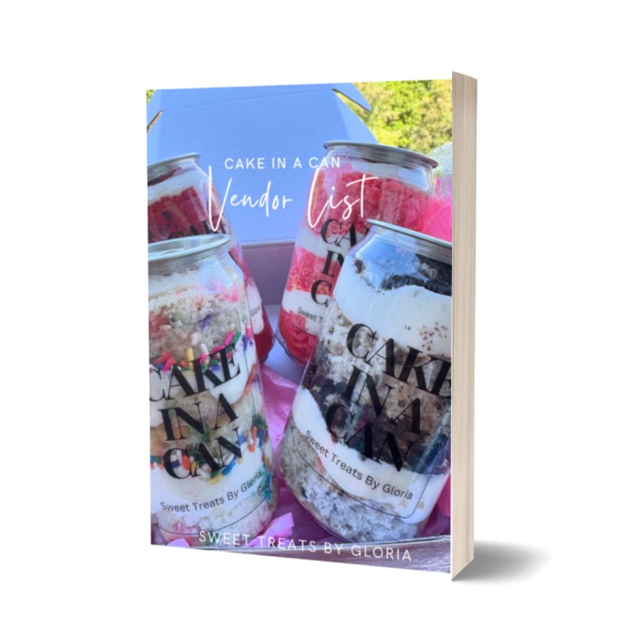 Cake in a can vendor list