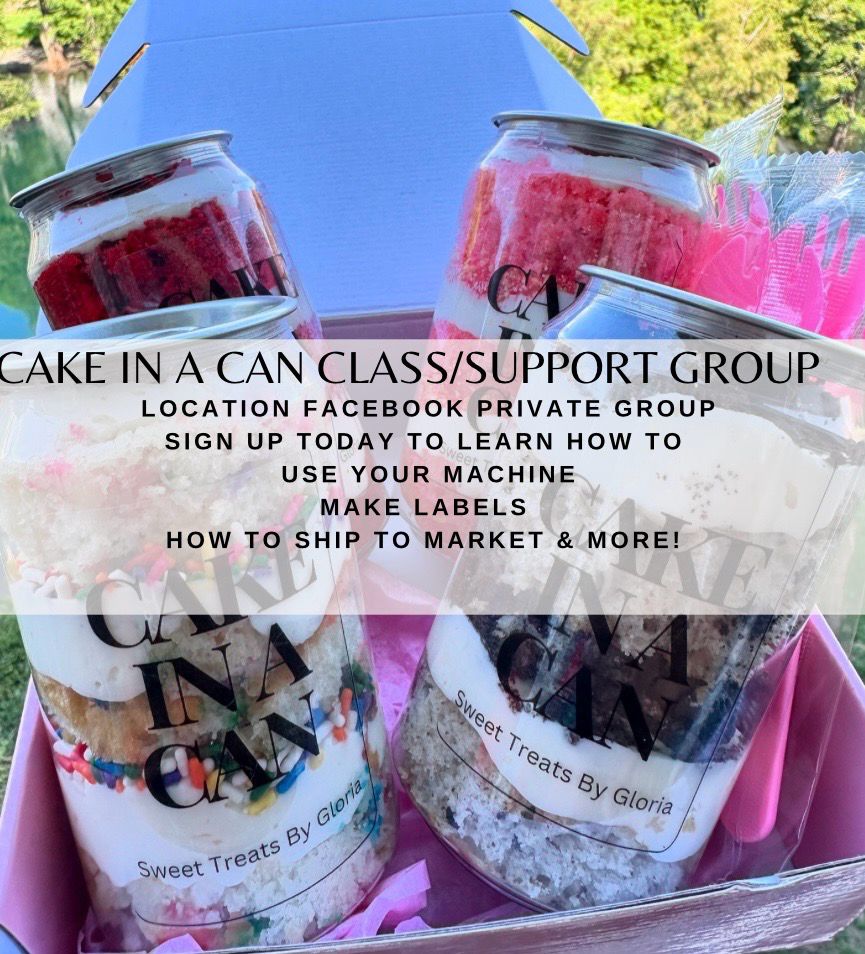 Cake in a can class/support group