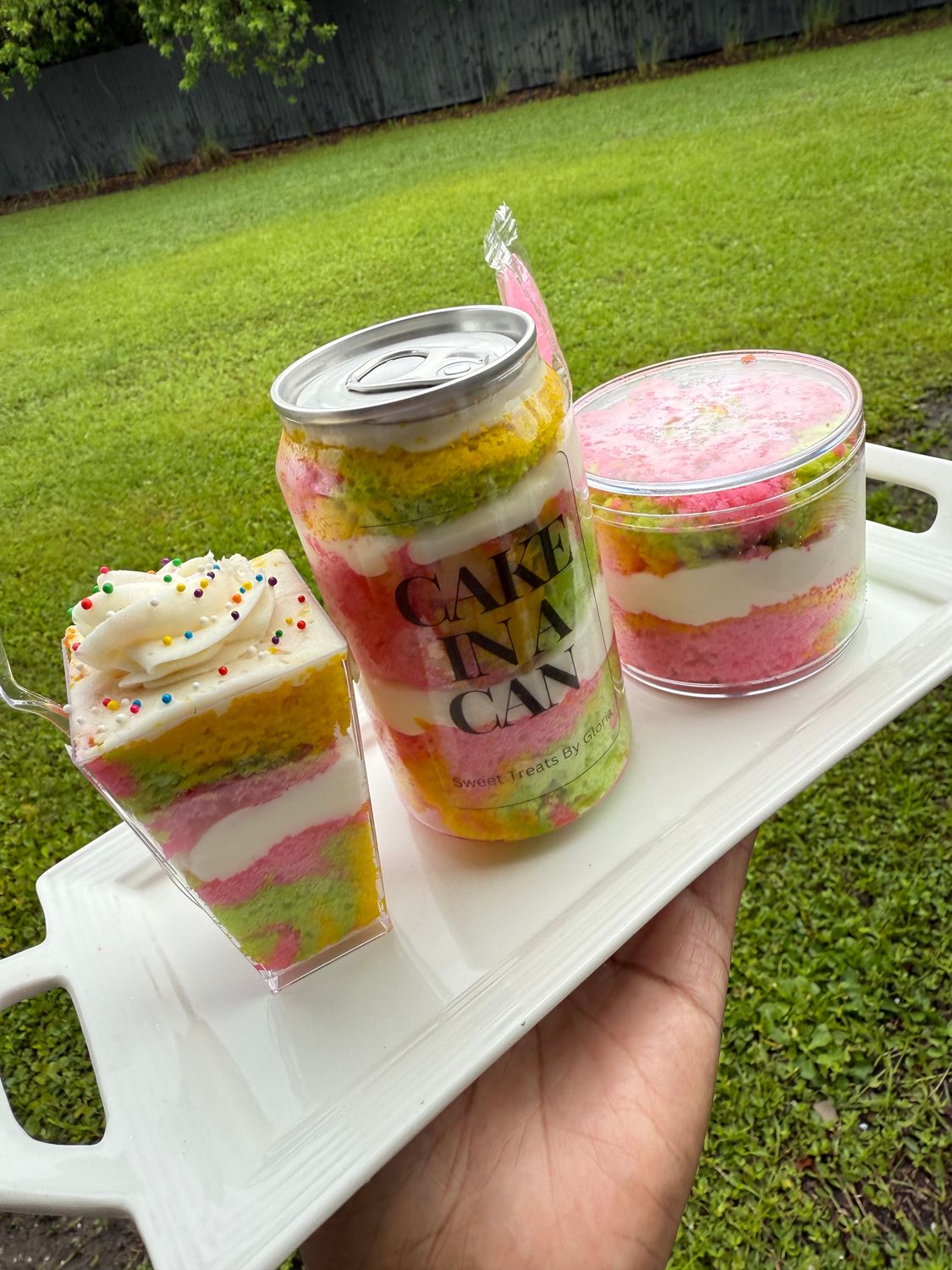 Colorful cake recipe