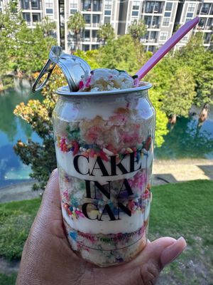 Confetti cake in a can recipe