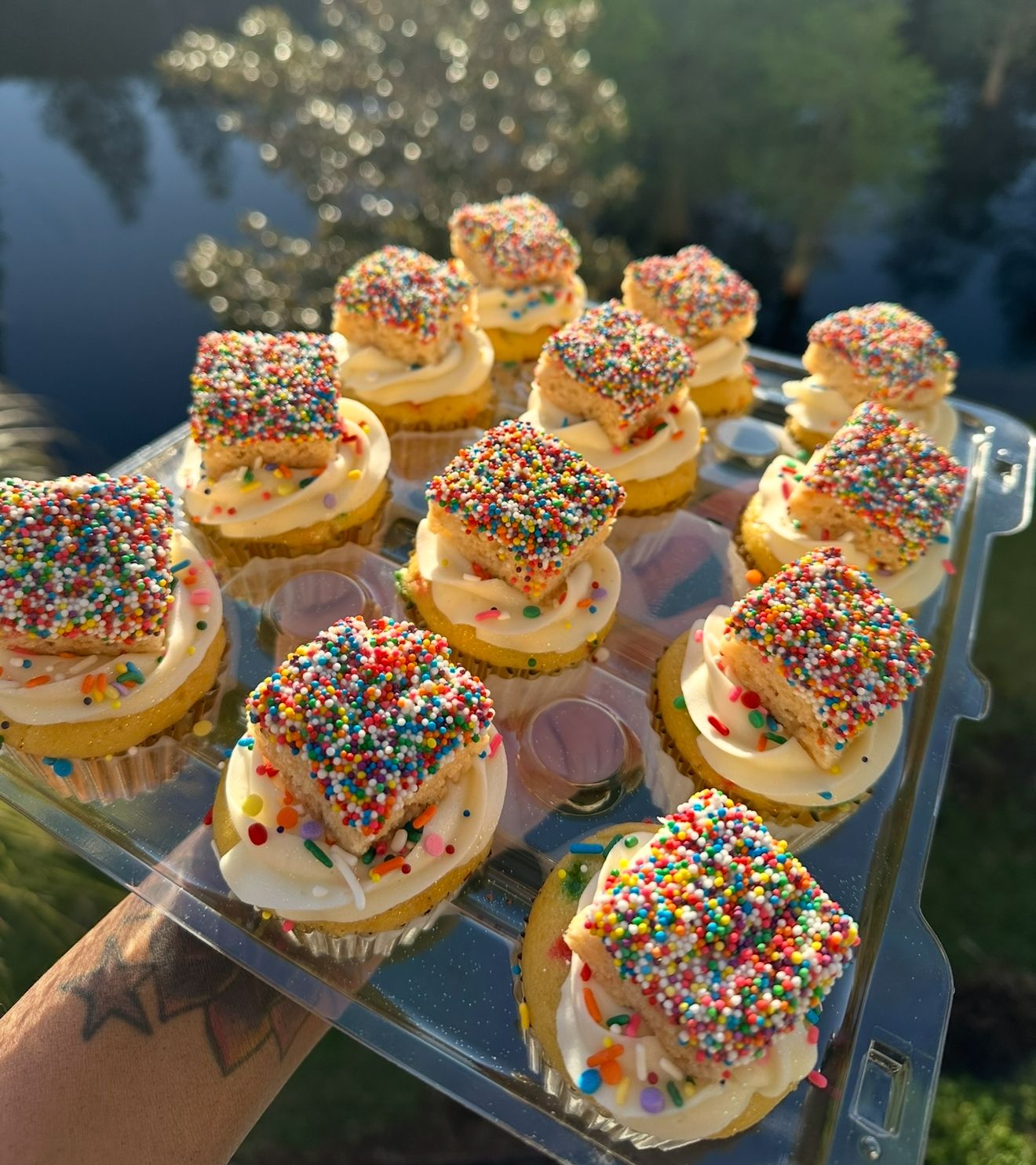 Confetti cupcake recipe