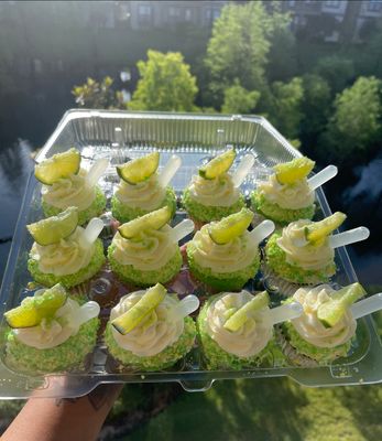 Loaded Keylime cupcake recipe