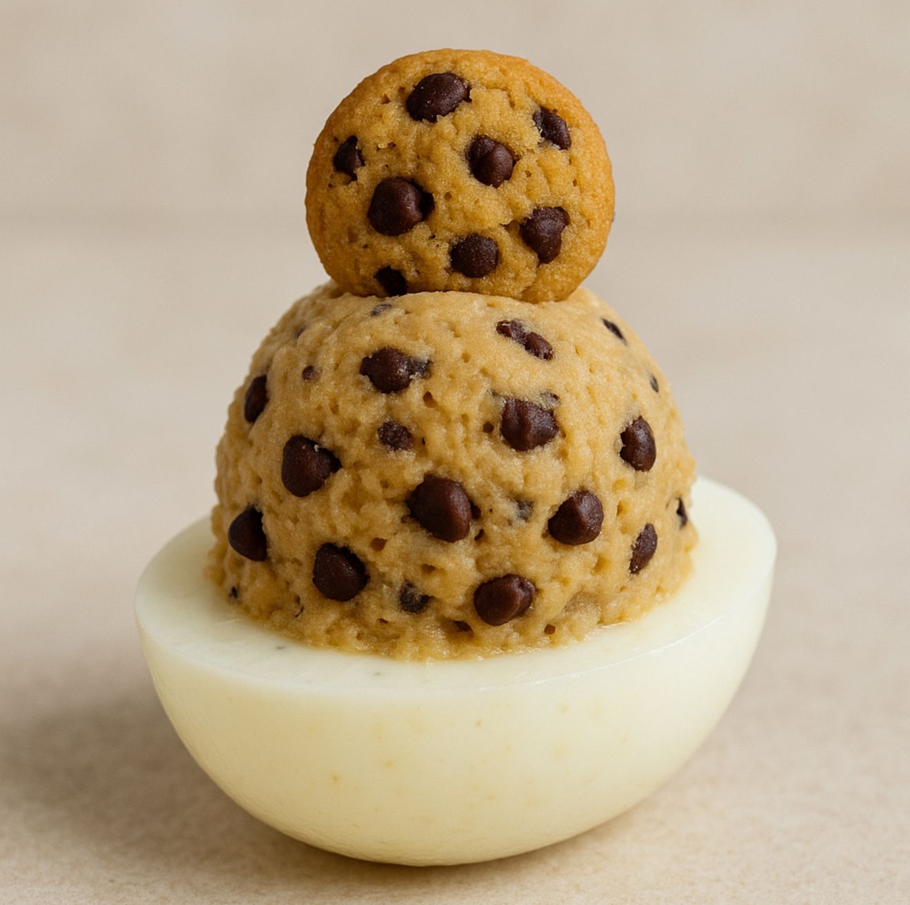 Chocolate chip dessert egg recipe