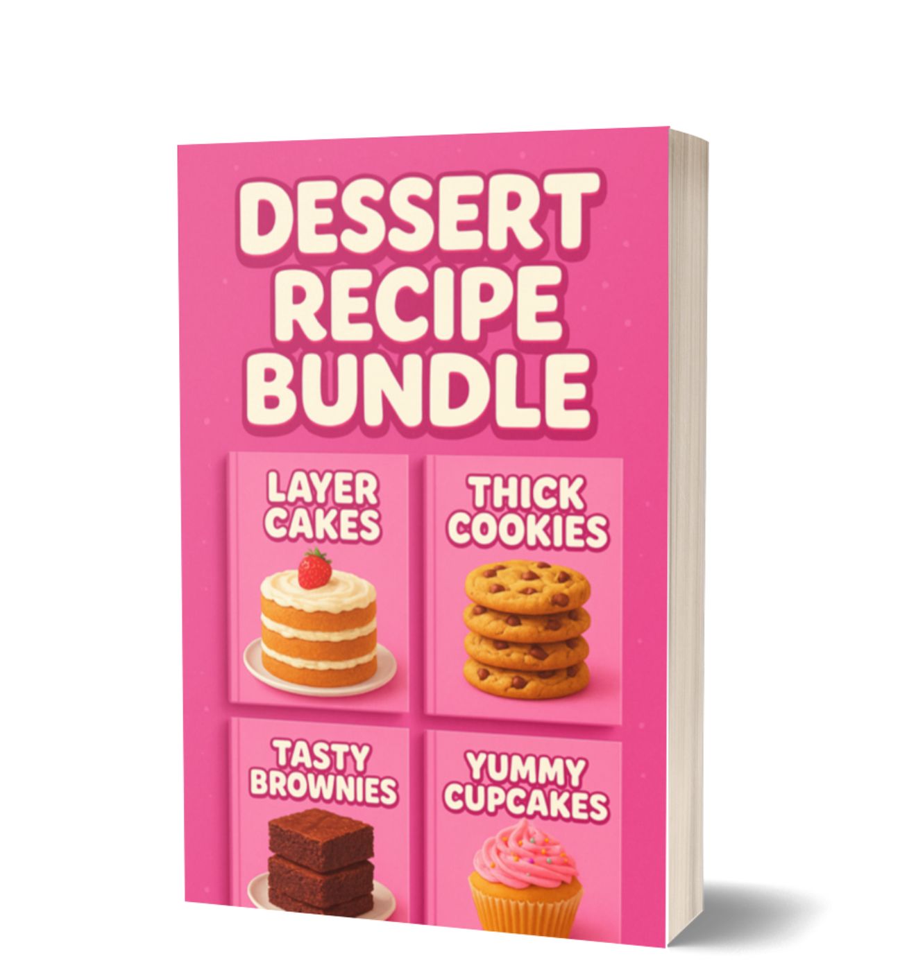 Dessert recipe bundle ebook